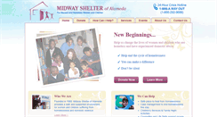 Desktop Screenshot of midwayshelter.org